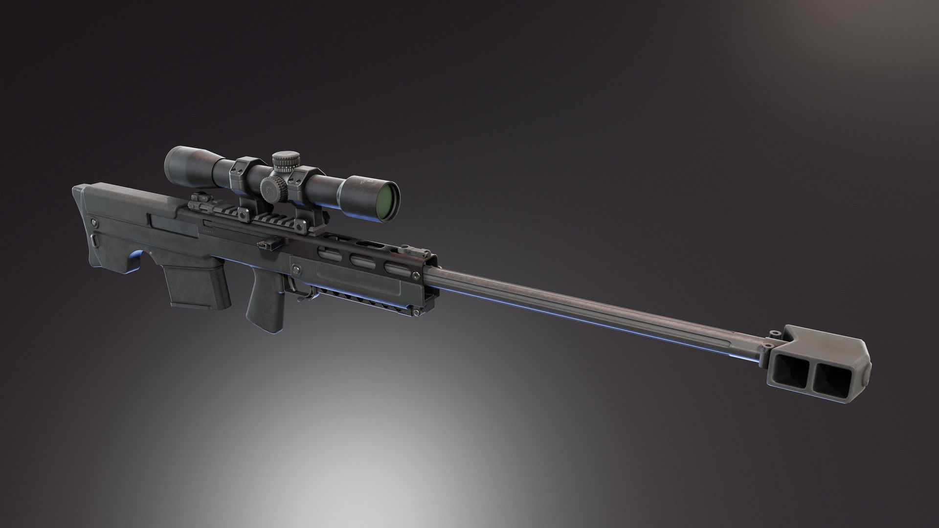 VSSK Vykhlop Low-poly 3D model_8