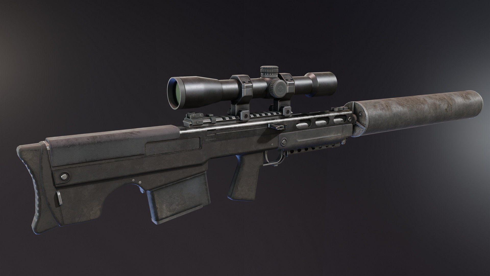 VSSK Vykhlop Low-poly 3D model_6