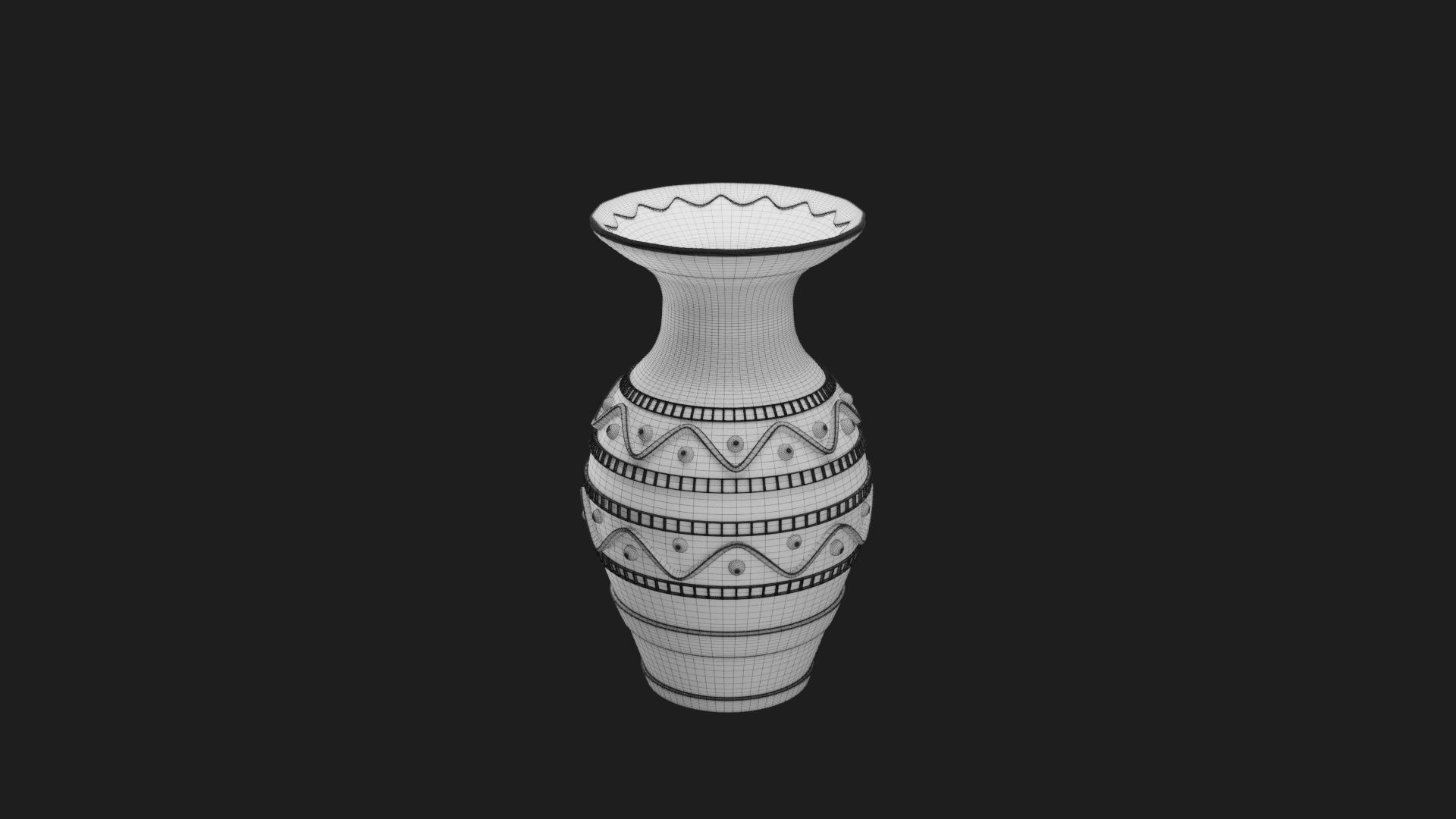 Vase Container VC02 3D print model_6