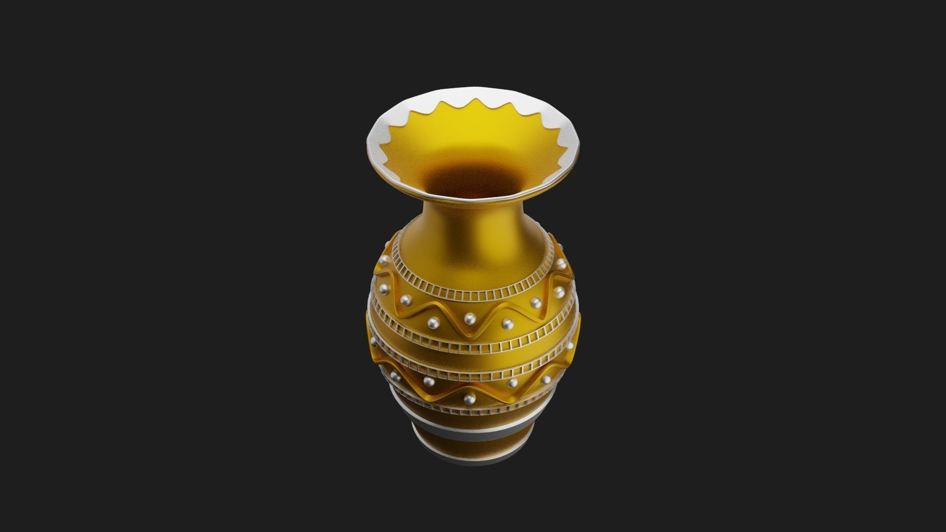Vase Container VC02 3D print model_4