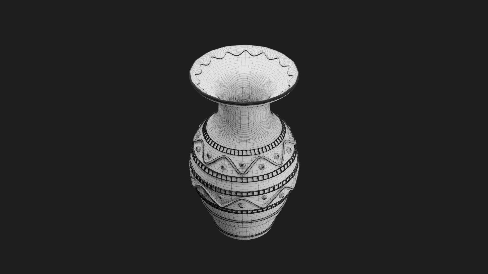 Vase Container VC02 3D print model_8