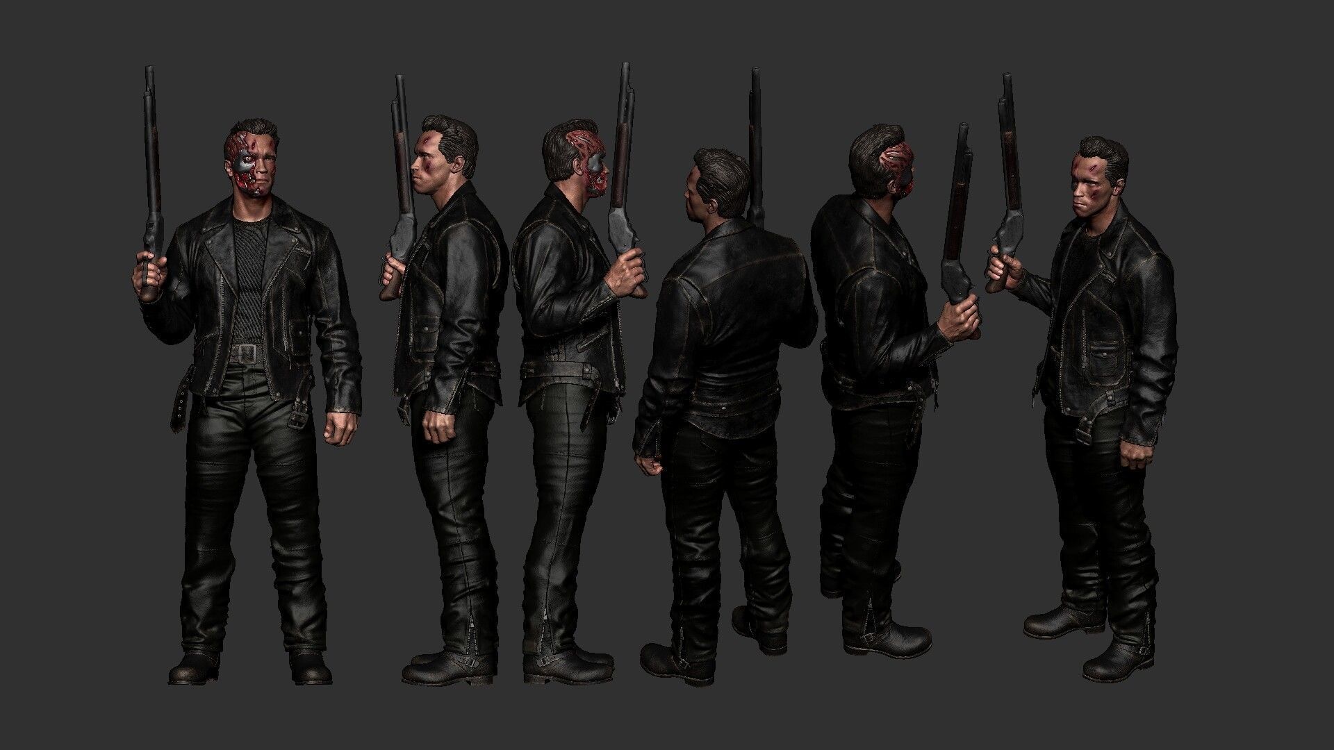 Terminator 3D Print 3D print model_23