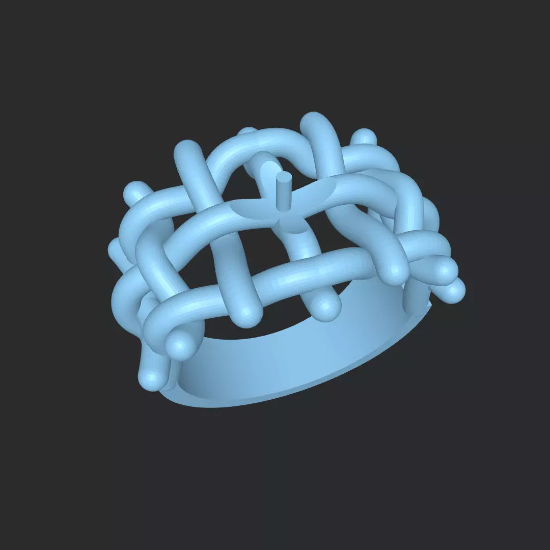 Wire ring Free 3D print model