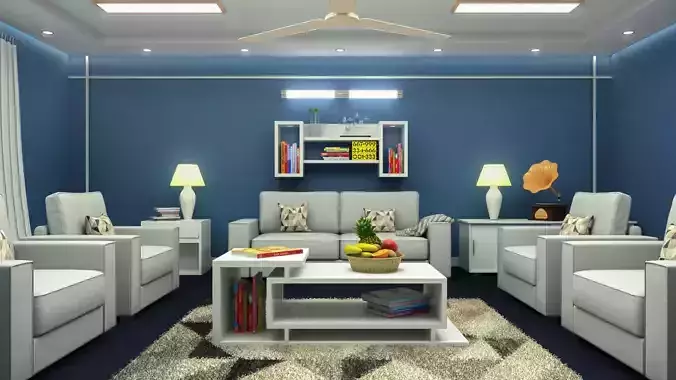 Room Interior 3D print model