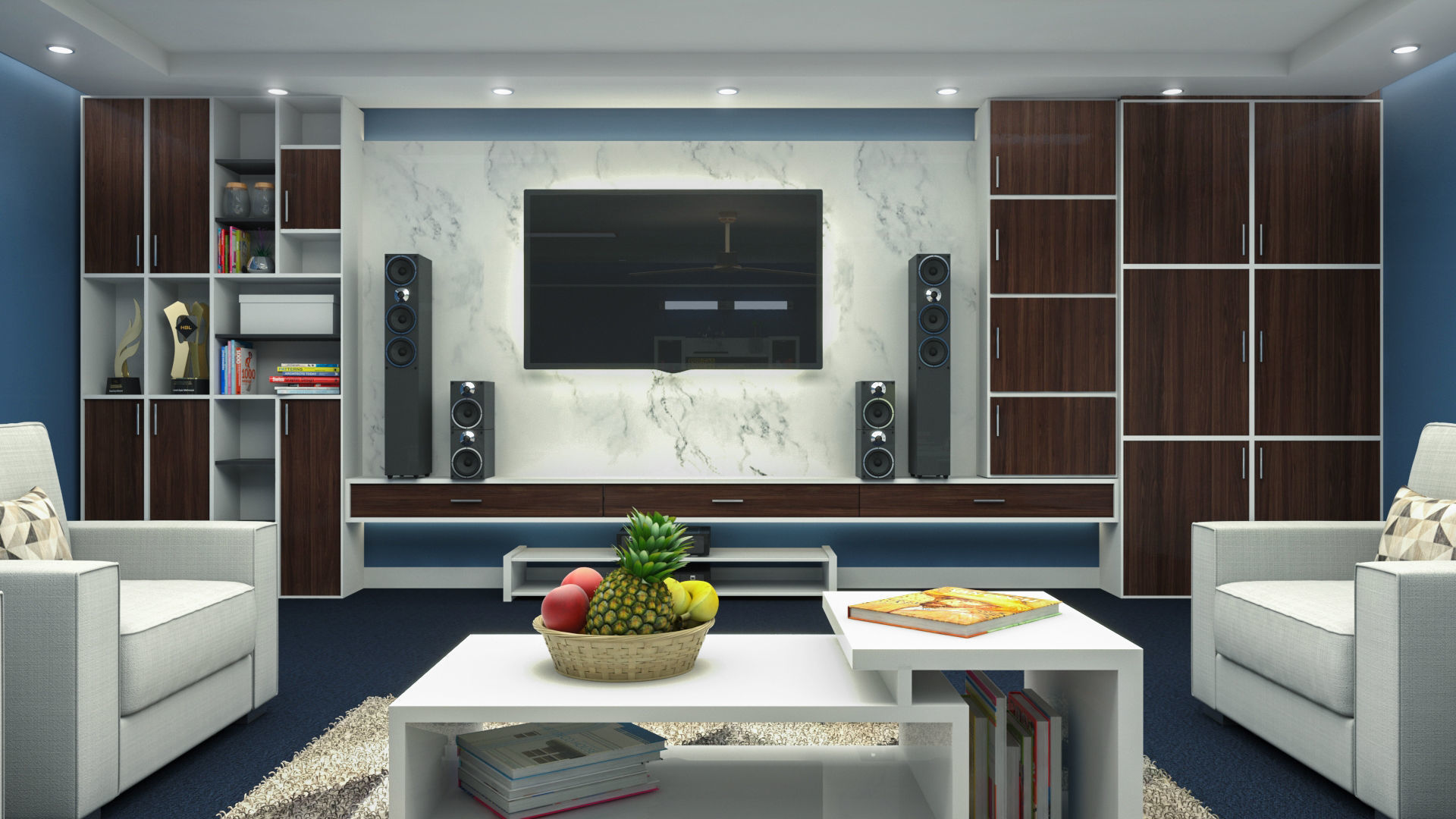 Room Interior 3D print model_1