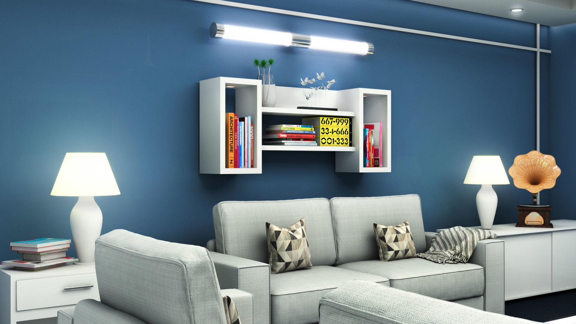 Room Interior 3D print model_2