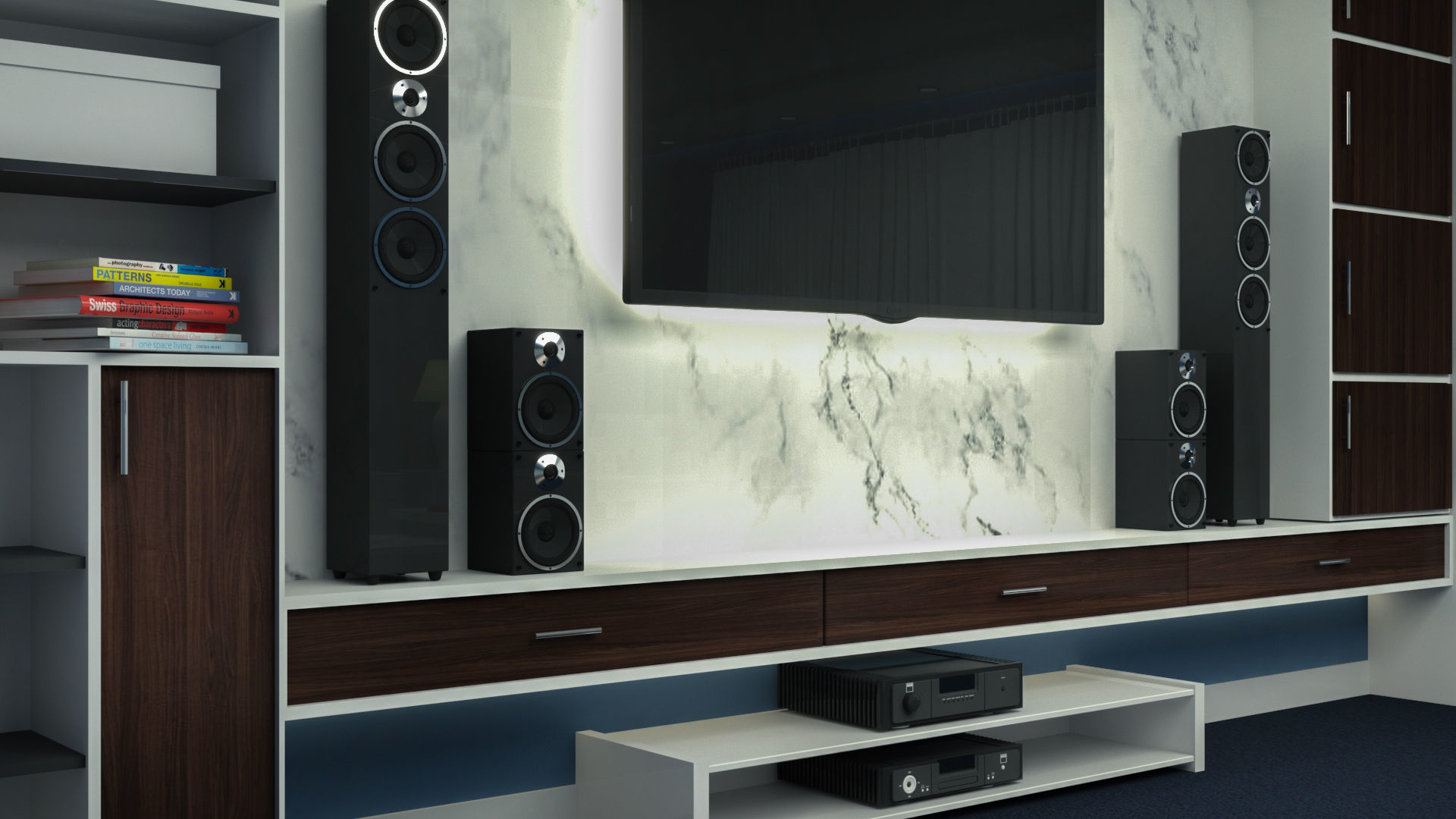 Room Interior 3D print model_4