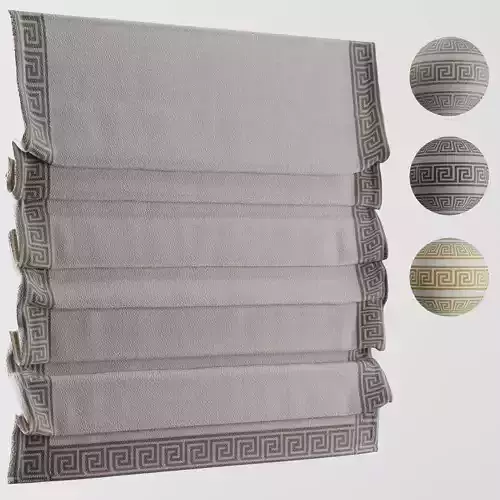 Curtain Set M36 3D model