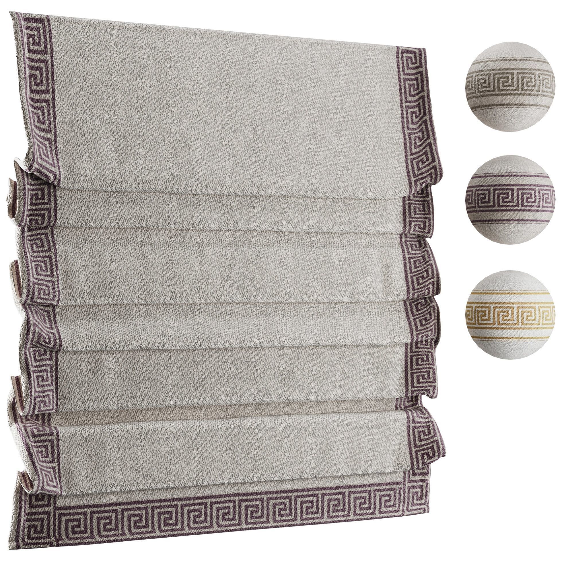 Curtain Set M36 3D model_4