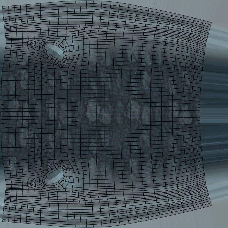 Realistic Blue Whale Rigged Low-poly 3D model_32