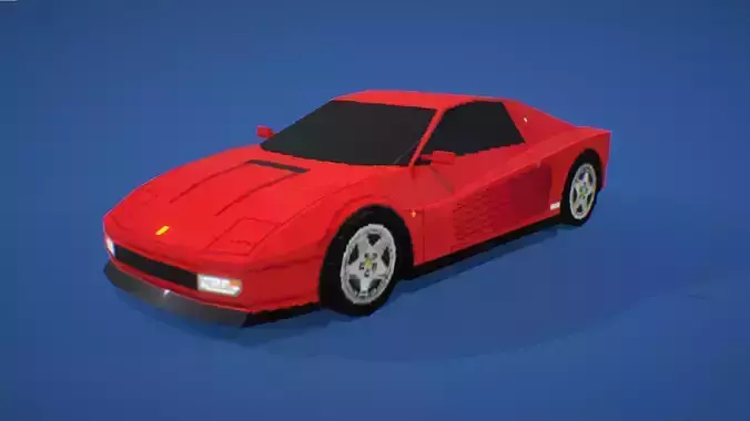 Ferrari Testarossa PS1 Style