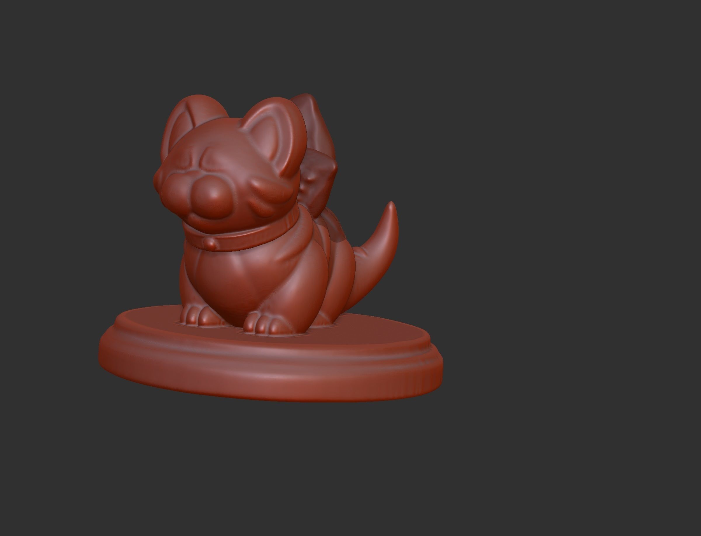 Dinosaur Cat Plant Vase and Cute Box 3D print model_16