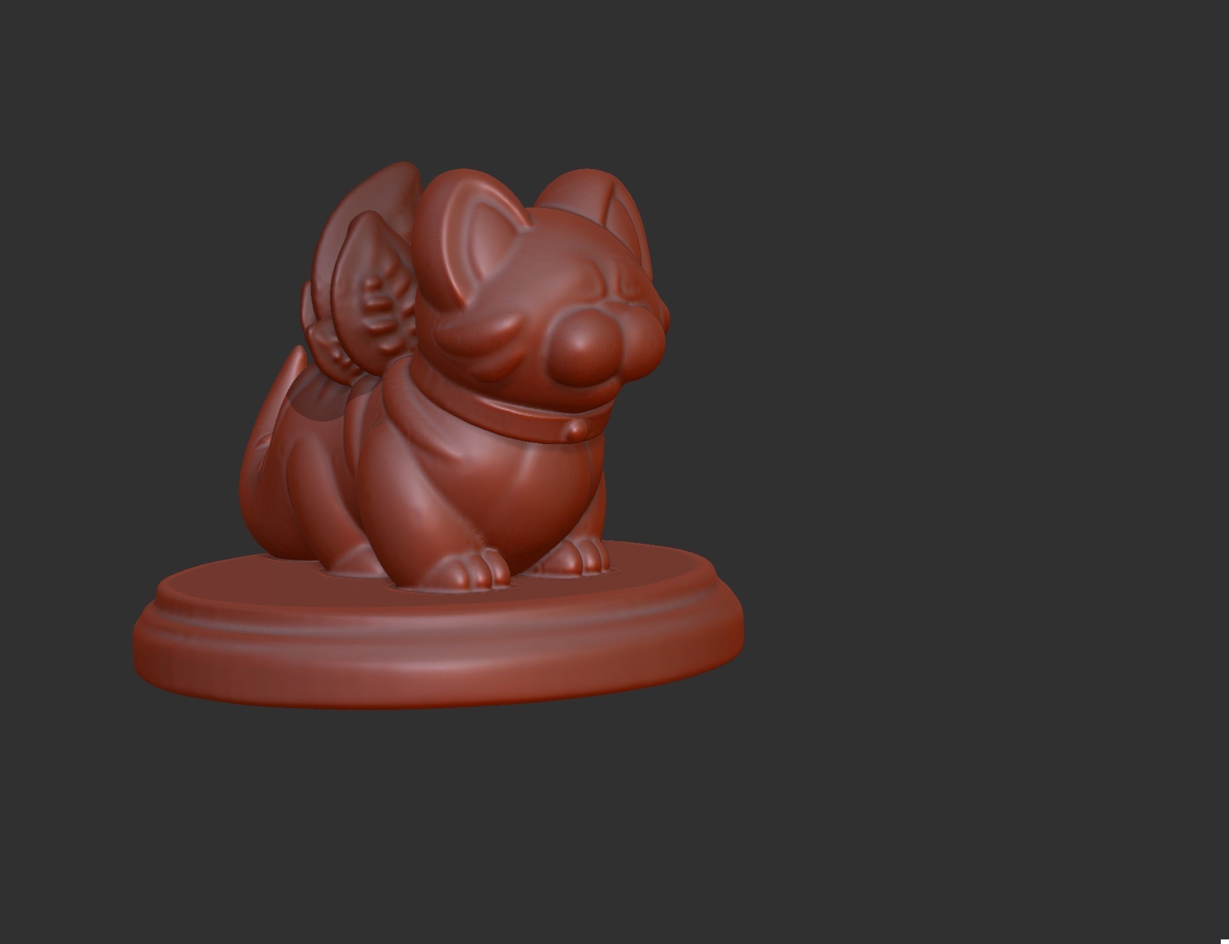 Dinosaur Cat Plant Vase and Cute Box 3D print model_18