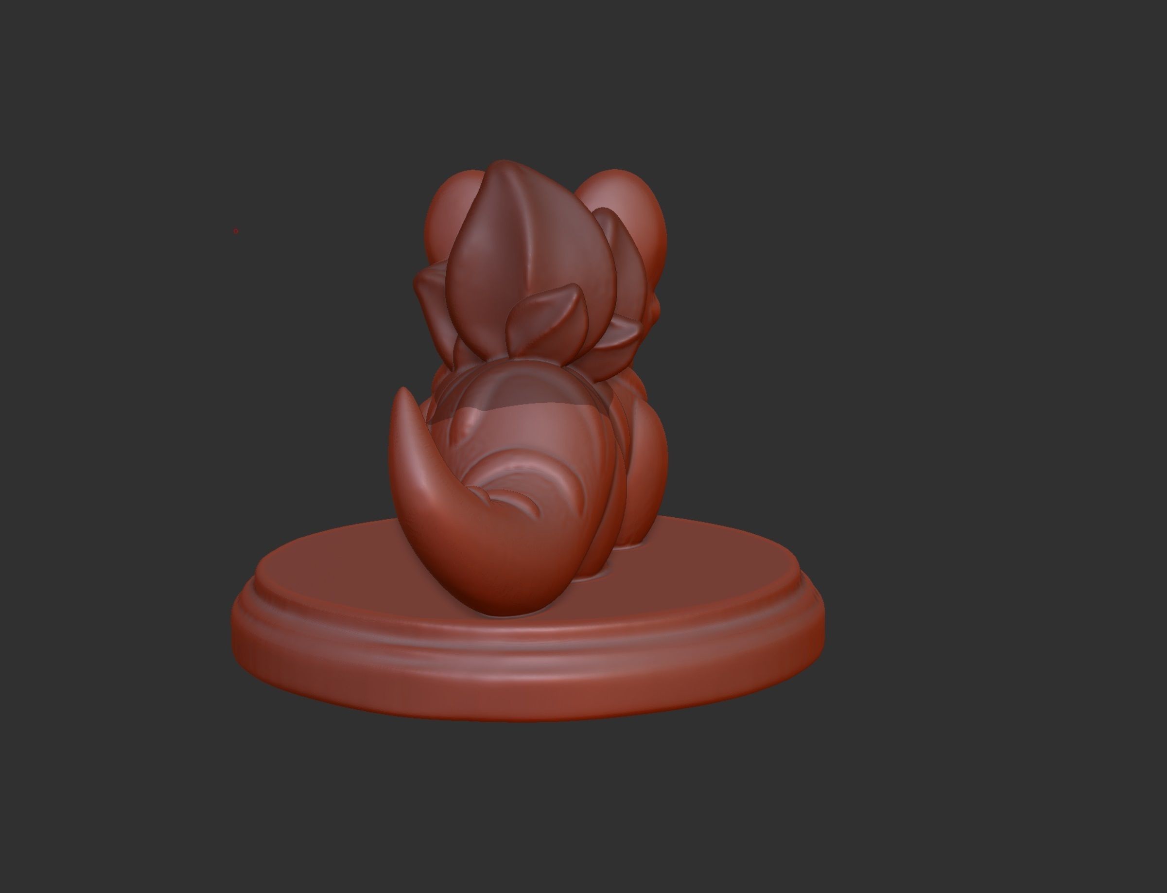 Dinosaur Cat Plant Vase and Cute Box 3D print model_14