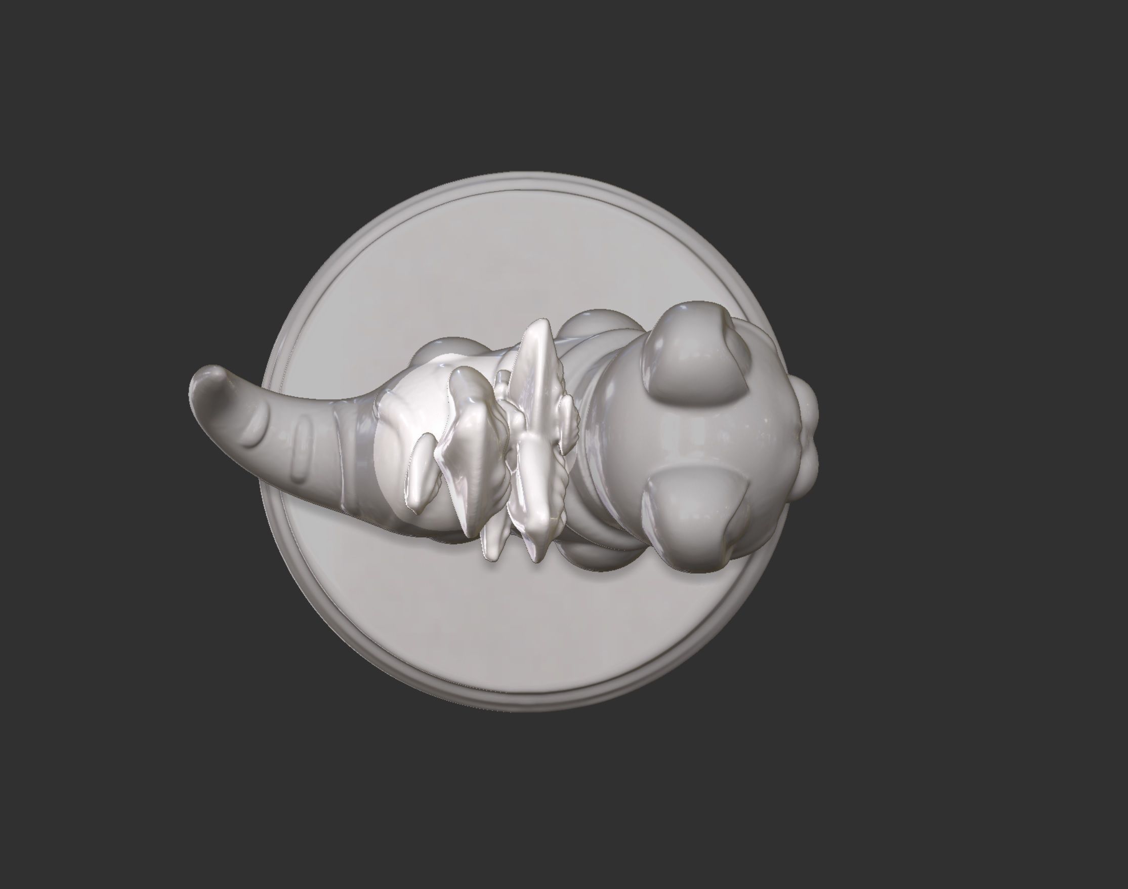 Dinosaur Cat Plant Vase and Cute Box 3D print model_8