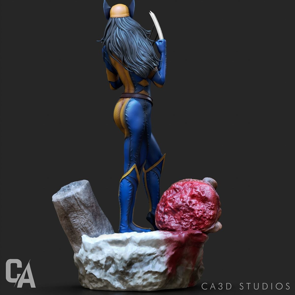 x-23 3D Print 3D print model_4