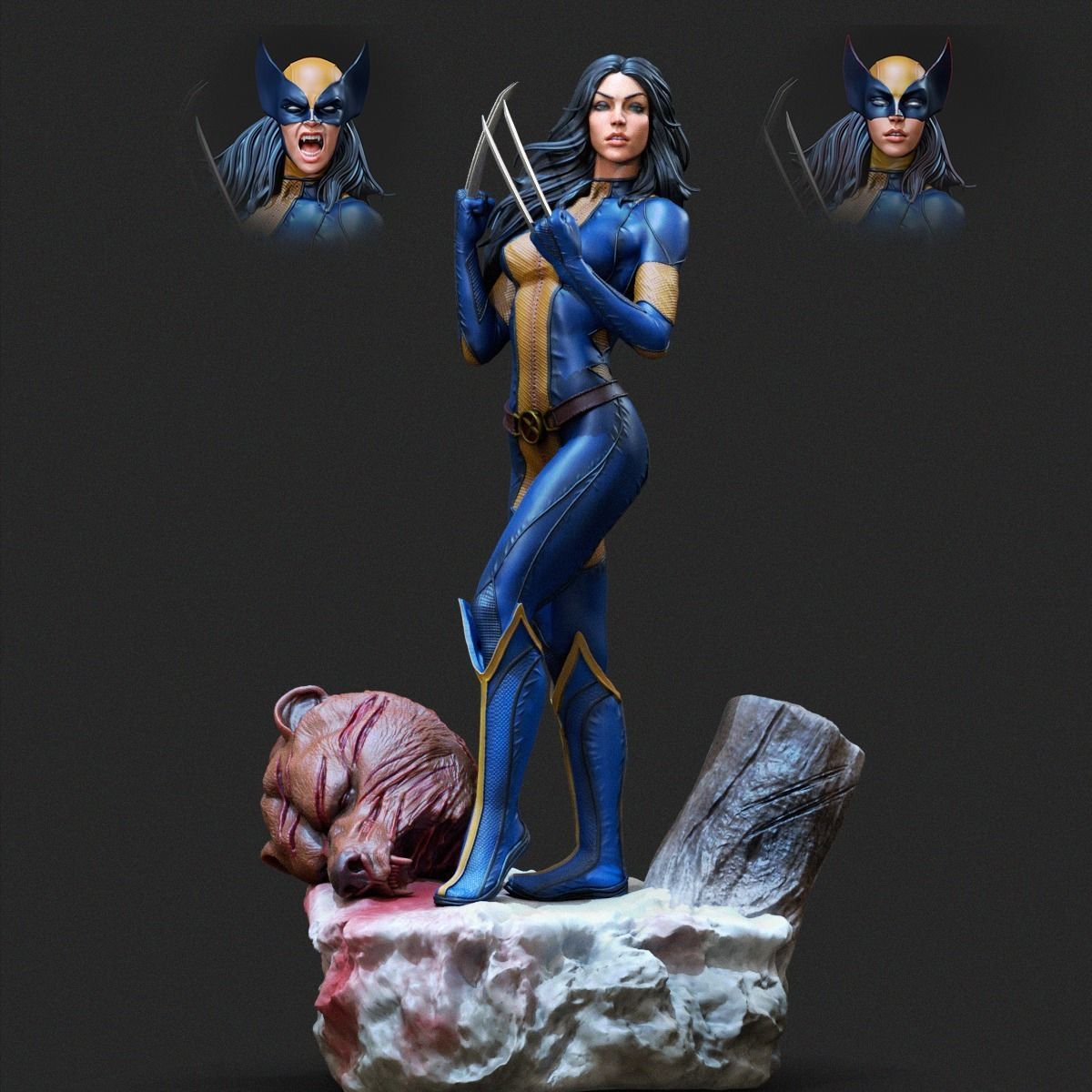 x-23 3D Print 3D print model_2