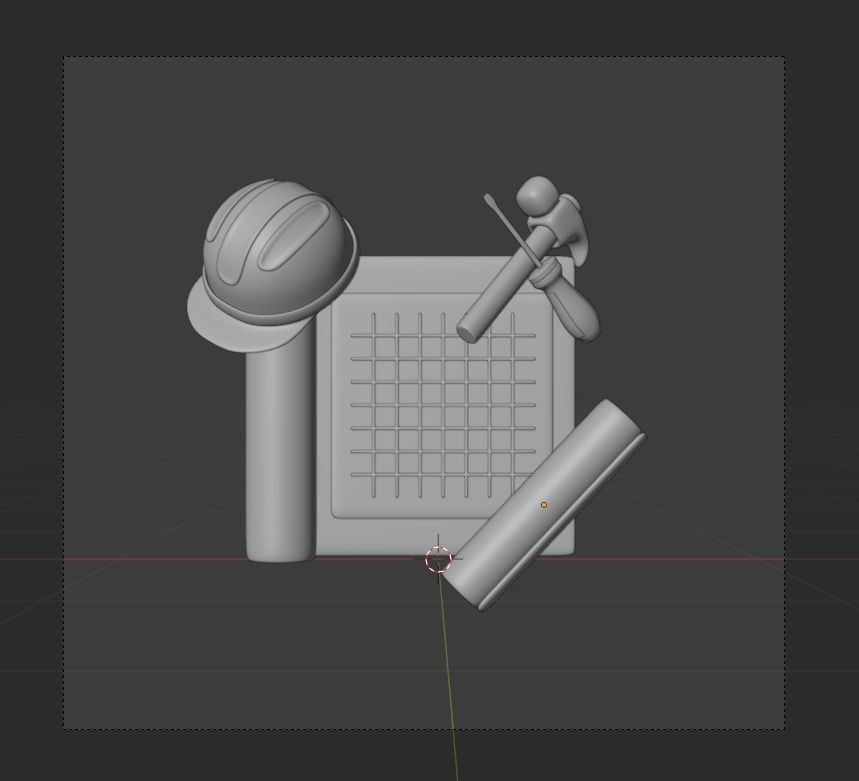 Labour Day 3d Illustration Icon Pack 3D model_58