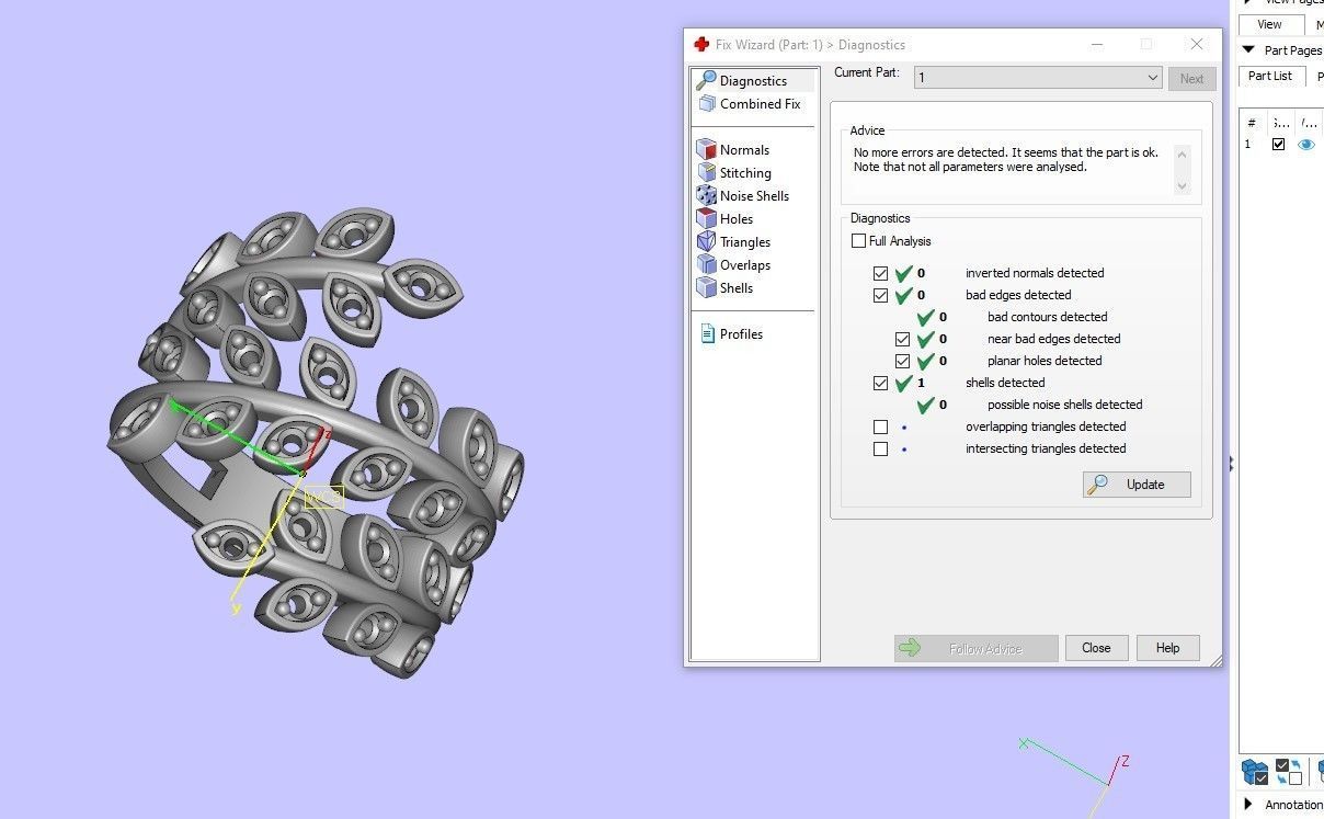 Leaf Ring 3D print model_4