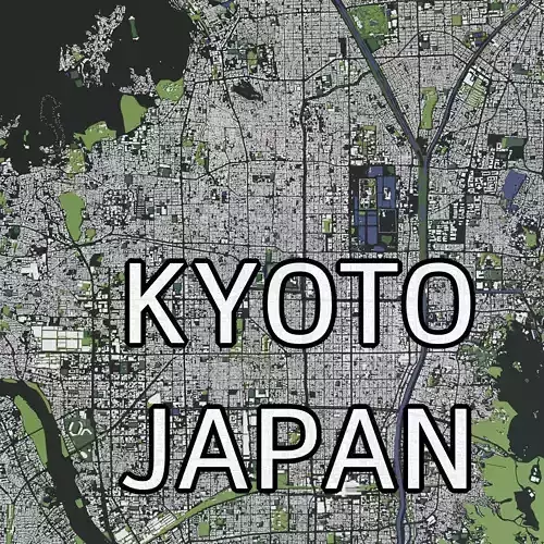 Kyoto Japan - city and mass buildings