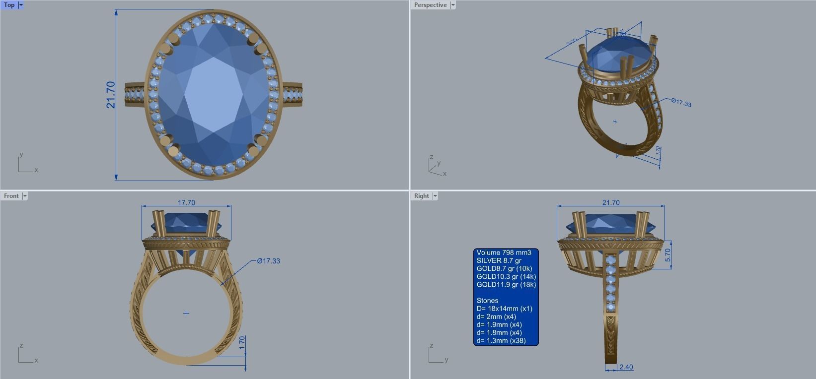 R 046 ring  3D print model_10
