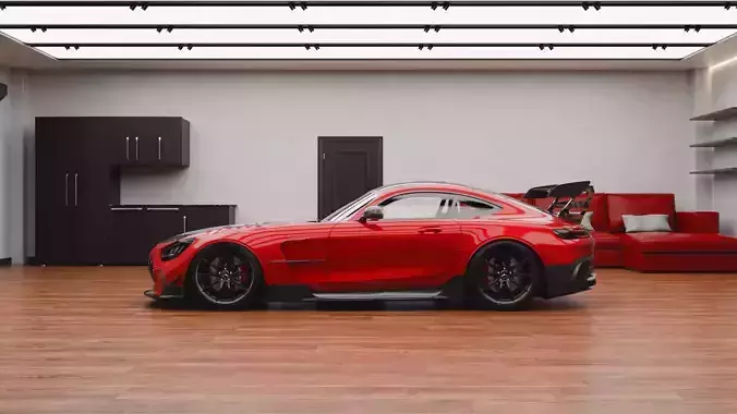 Realistic Car Garage