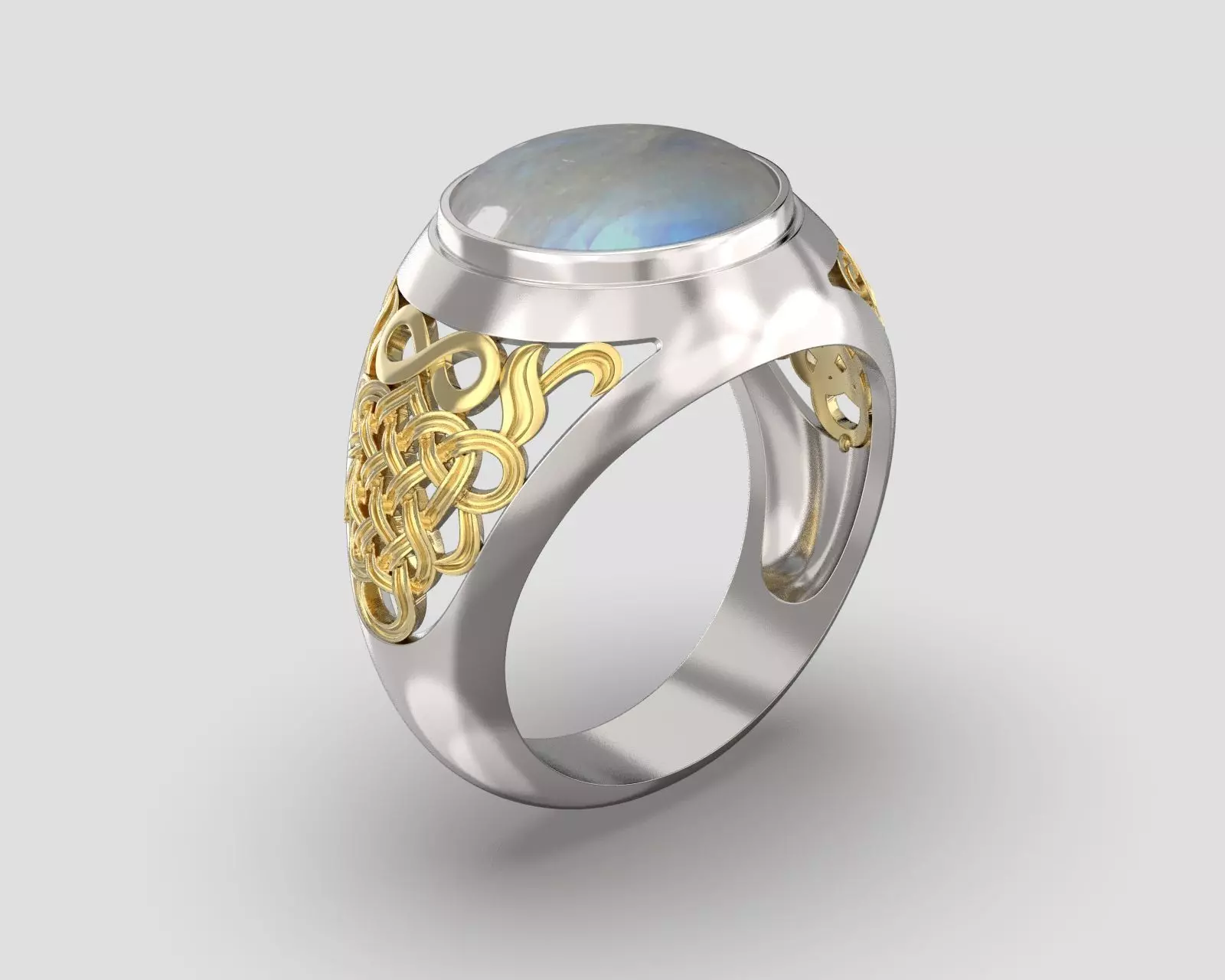 R 096 ring 3D print model