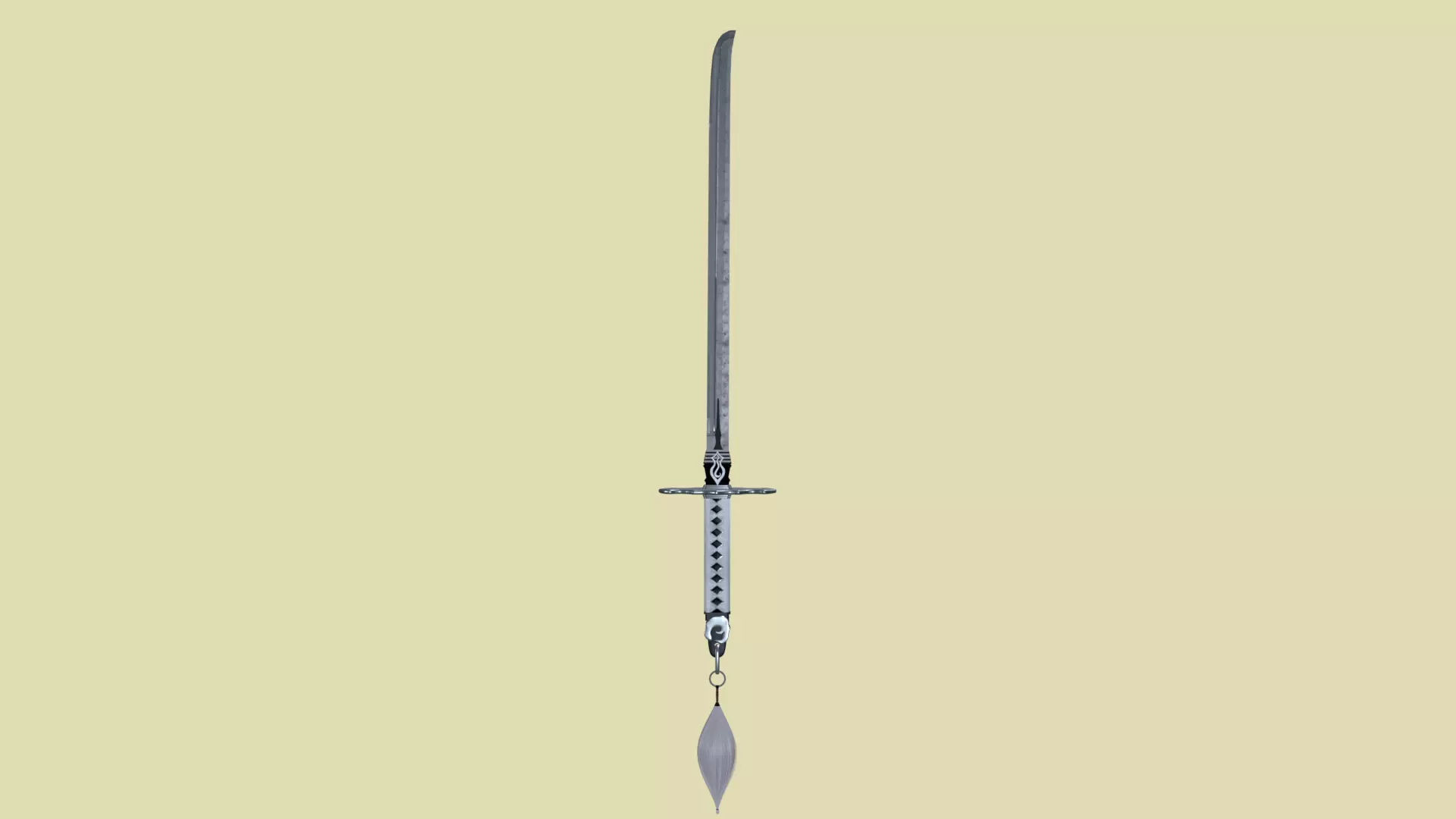 Game Ready Sword 3D Model-Low poly Low-poly 3D model