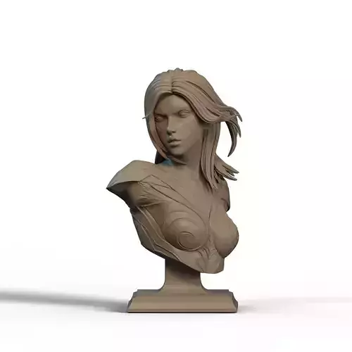 Kaisa Bust 3D Print 3D print model