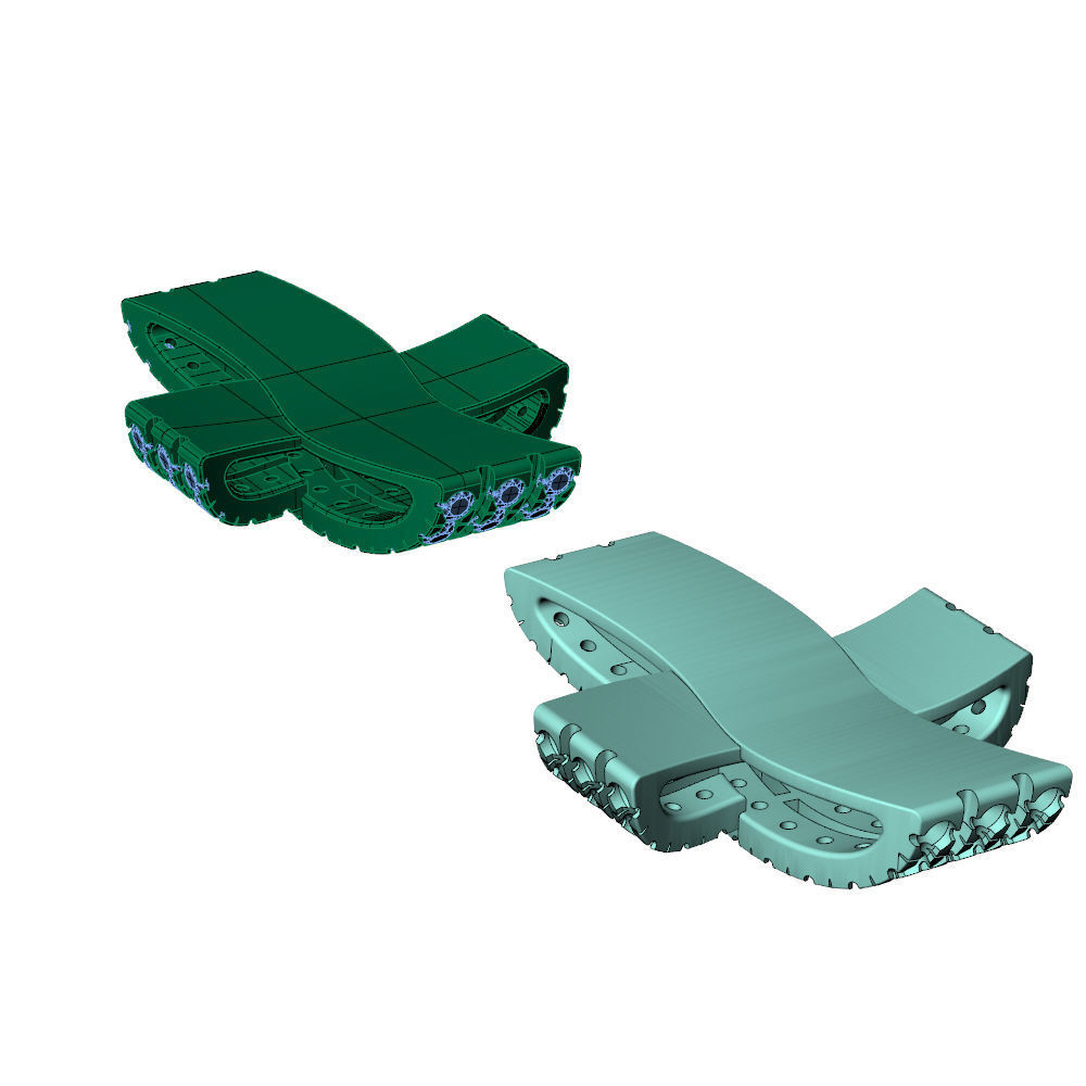 Cross Diamonds Pendant  3D print model_19