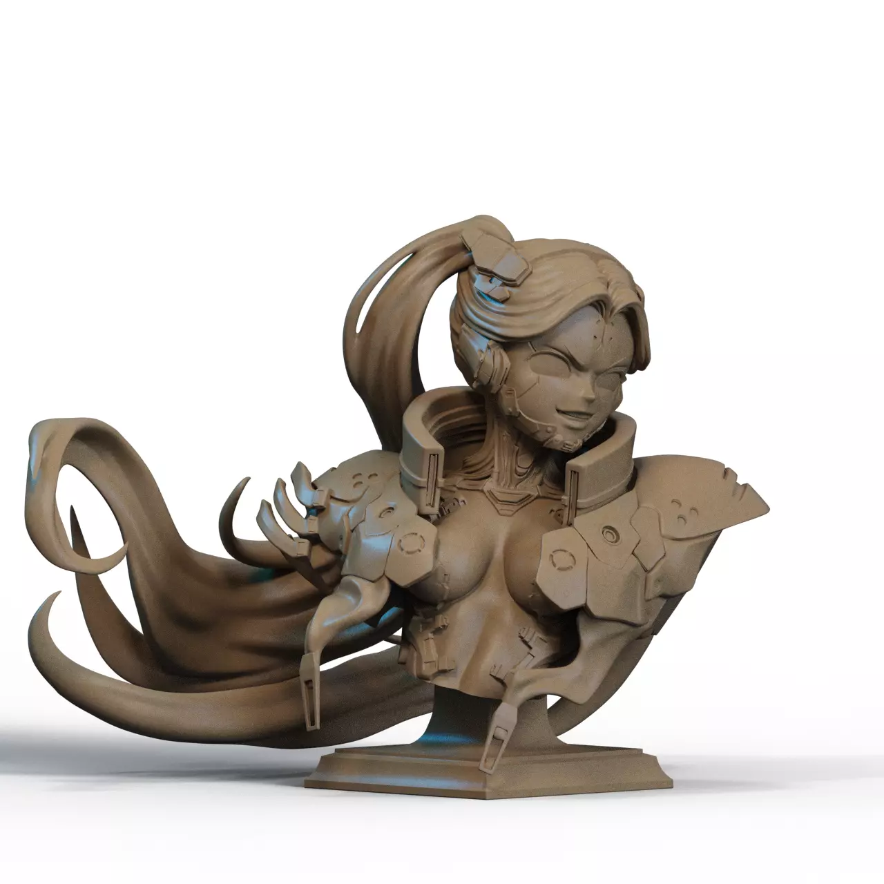 Rebecca Bust 3D Print 3D print model_0