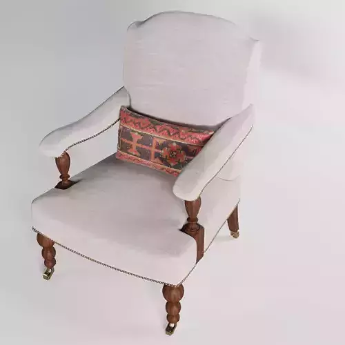 Georgian Armchair with pillow