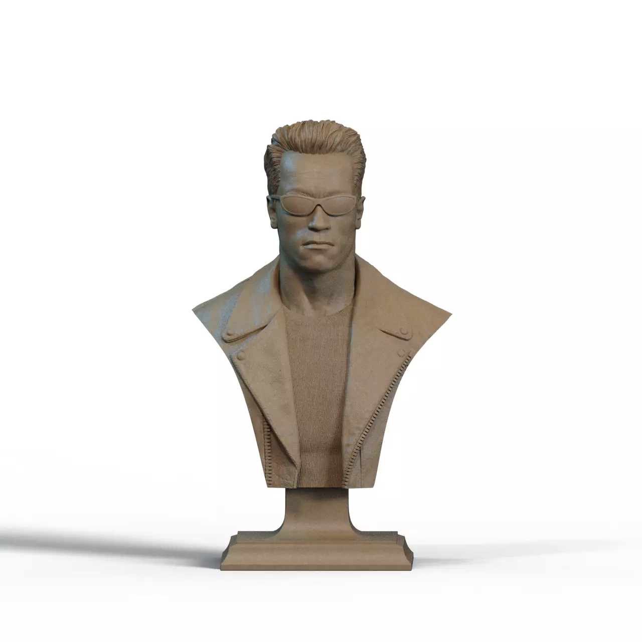 Terminator Bust 3D Print 3D print model_0