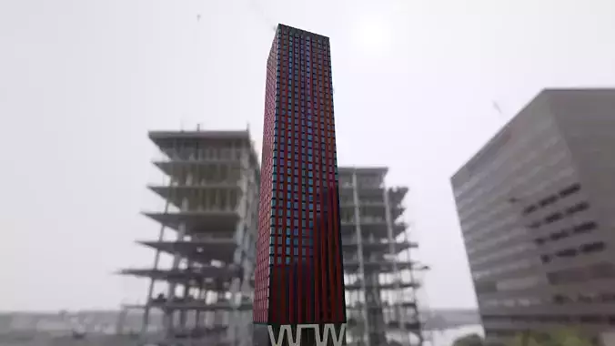 Rotterdam - The Red Apple Building