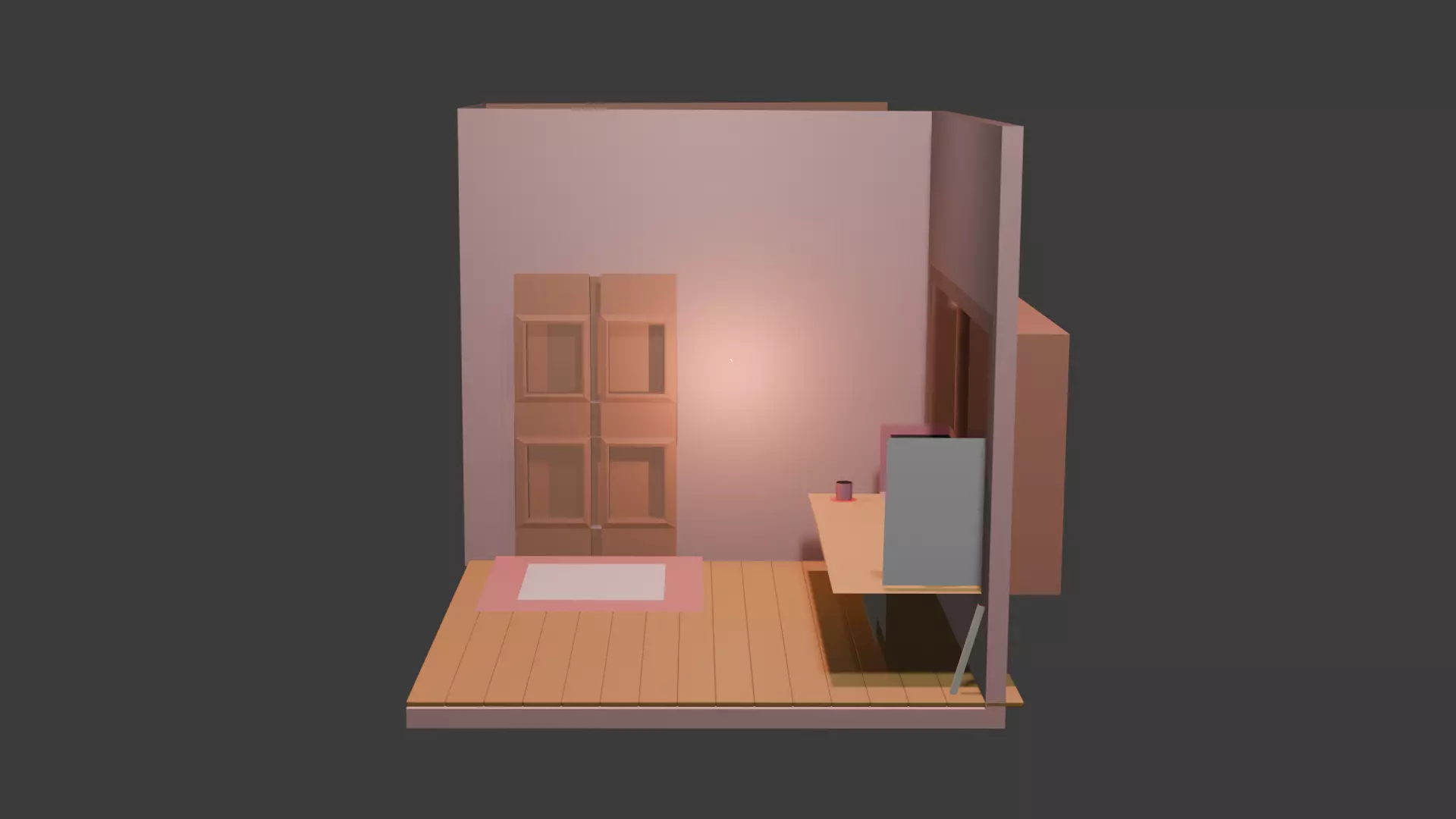 3D MODEL ROOM Free 3D model_0
