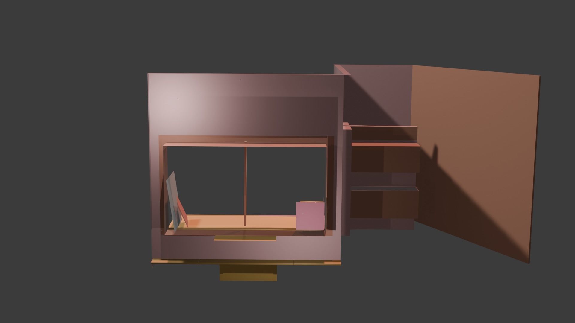 3D MODEL ROOM Free 3D model_2