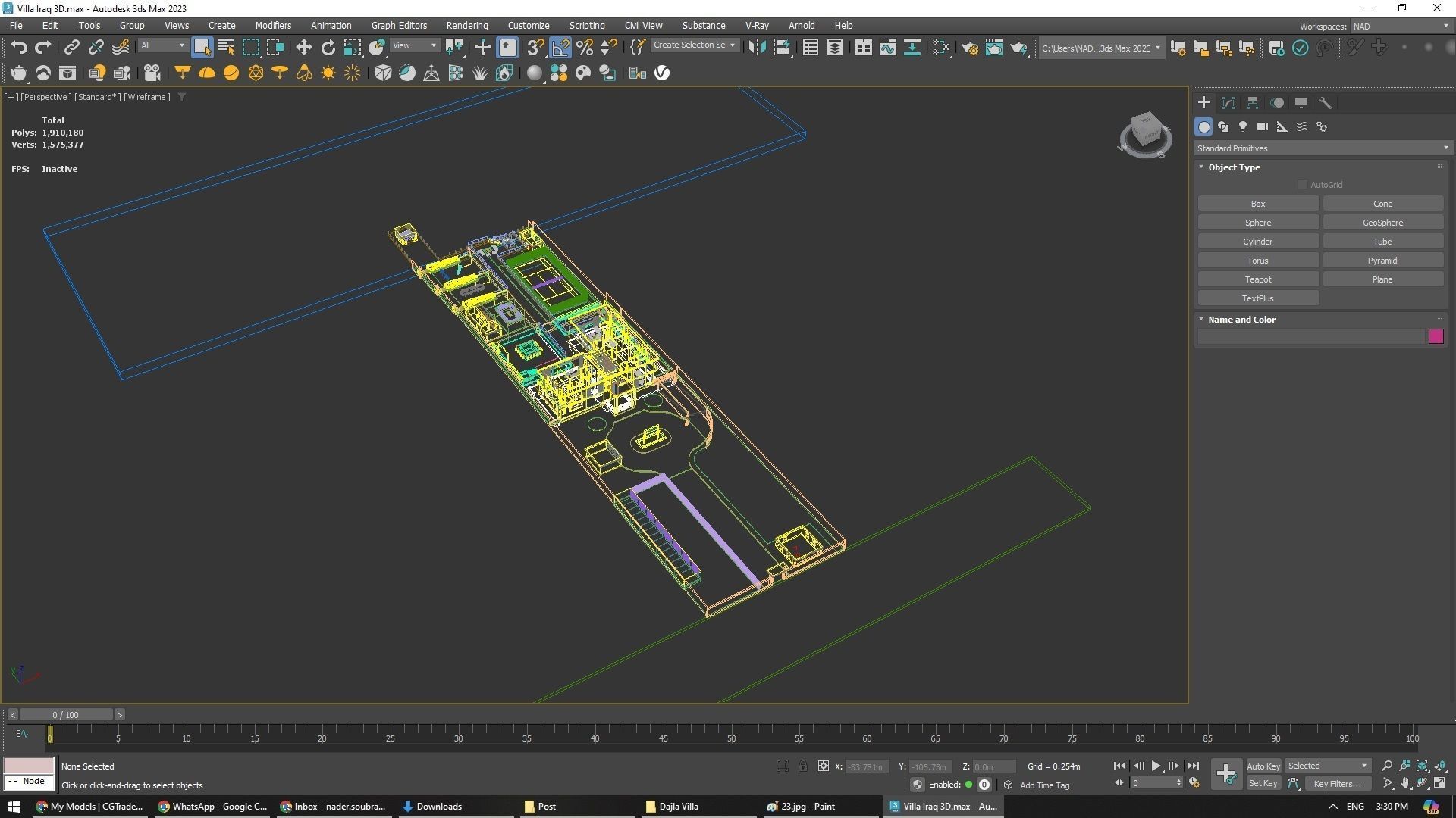 Dajla Villa Exterior Design  3D model_17