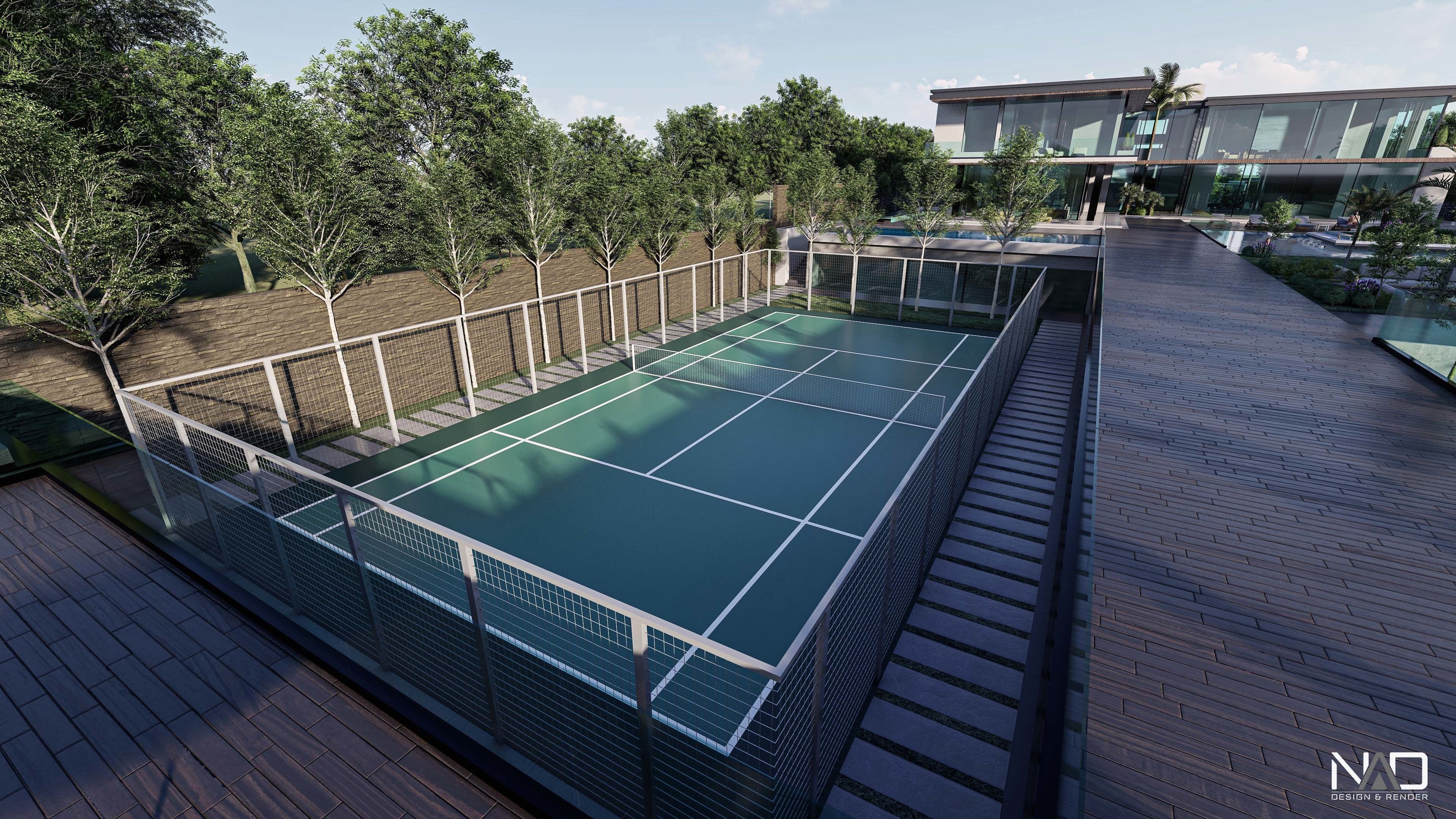 Dajla Villa Exterior Design  3D model_7