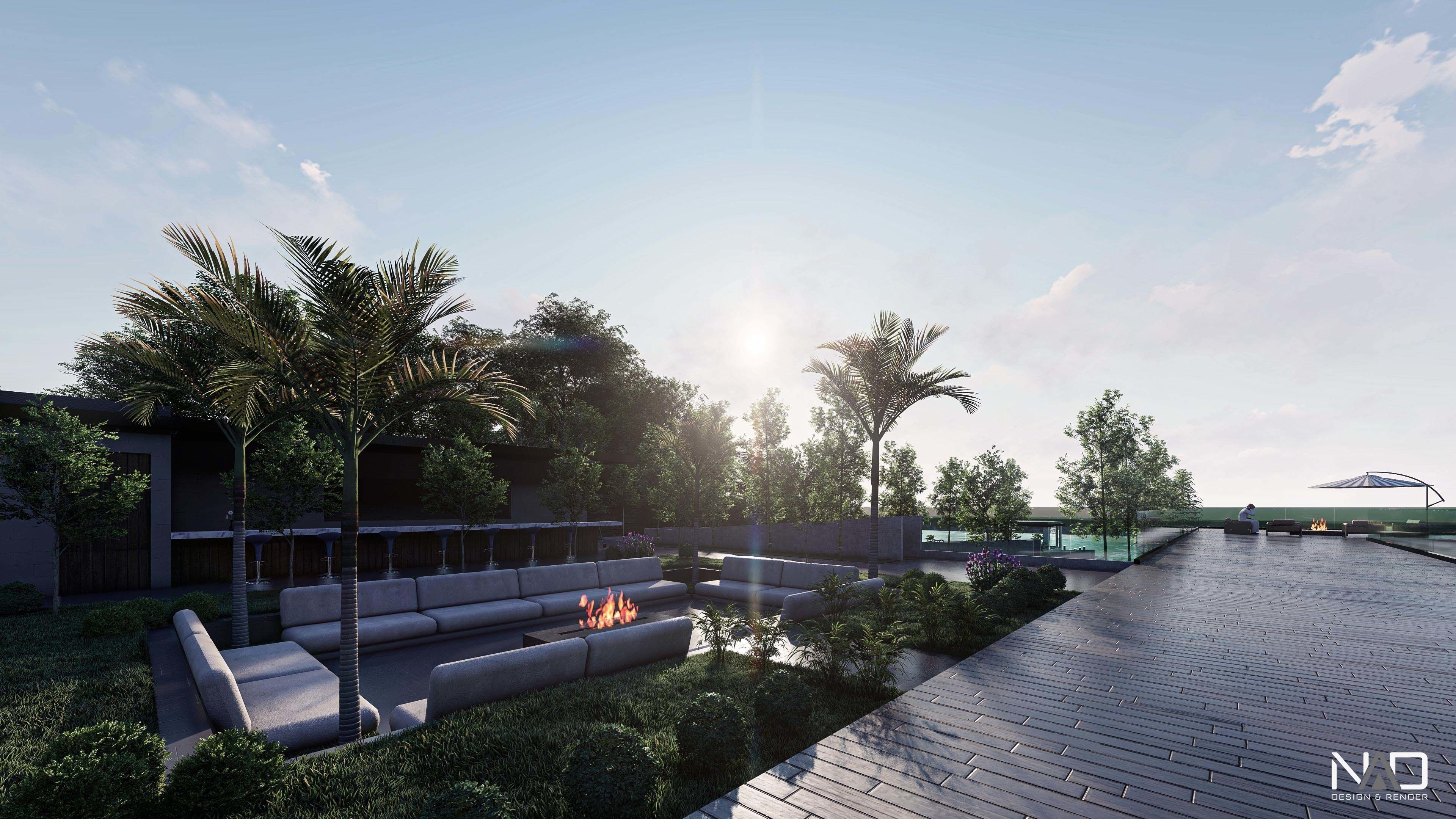 Dajla Villa Exterior Design  3D model_5