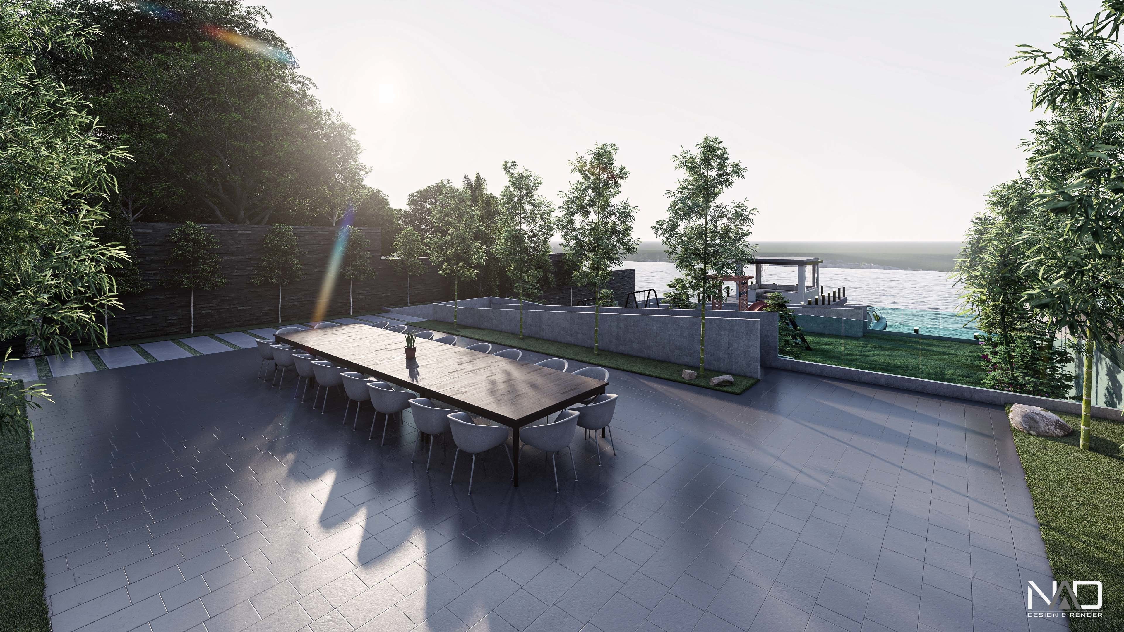 Dajla Villa Exterior Design  3D model_6