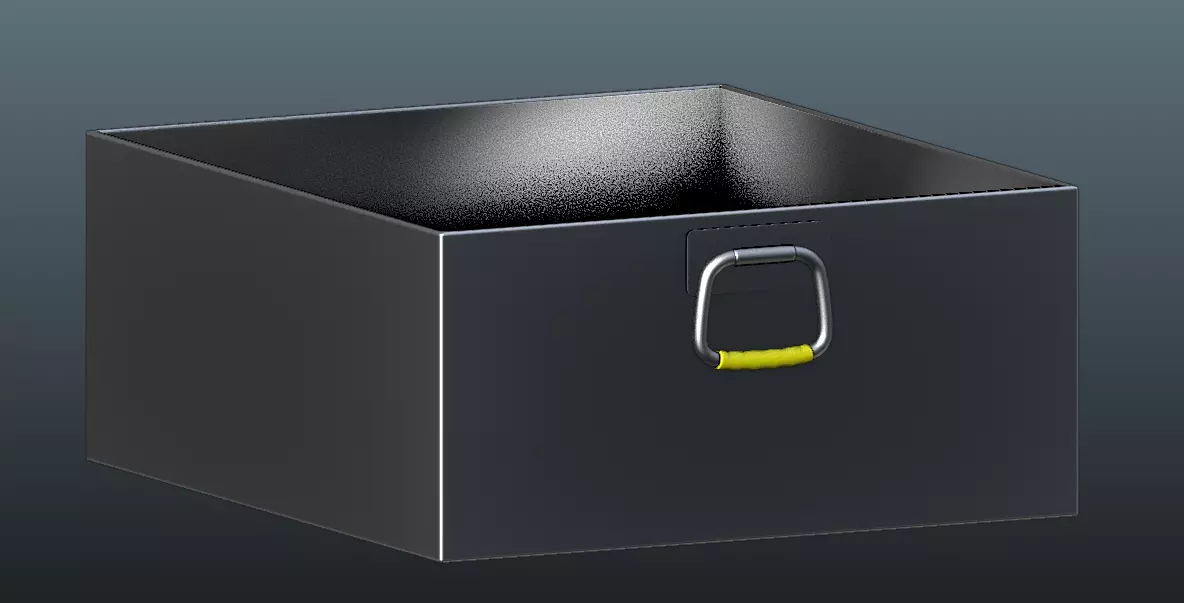 Transport Box Free low-poly 3D model