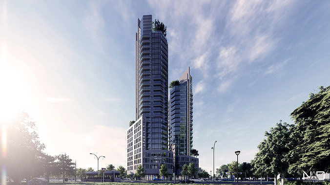 Twin Towers Exterior Design