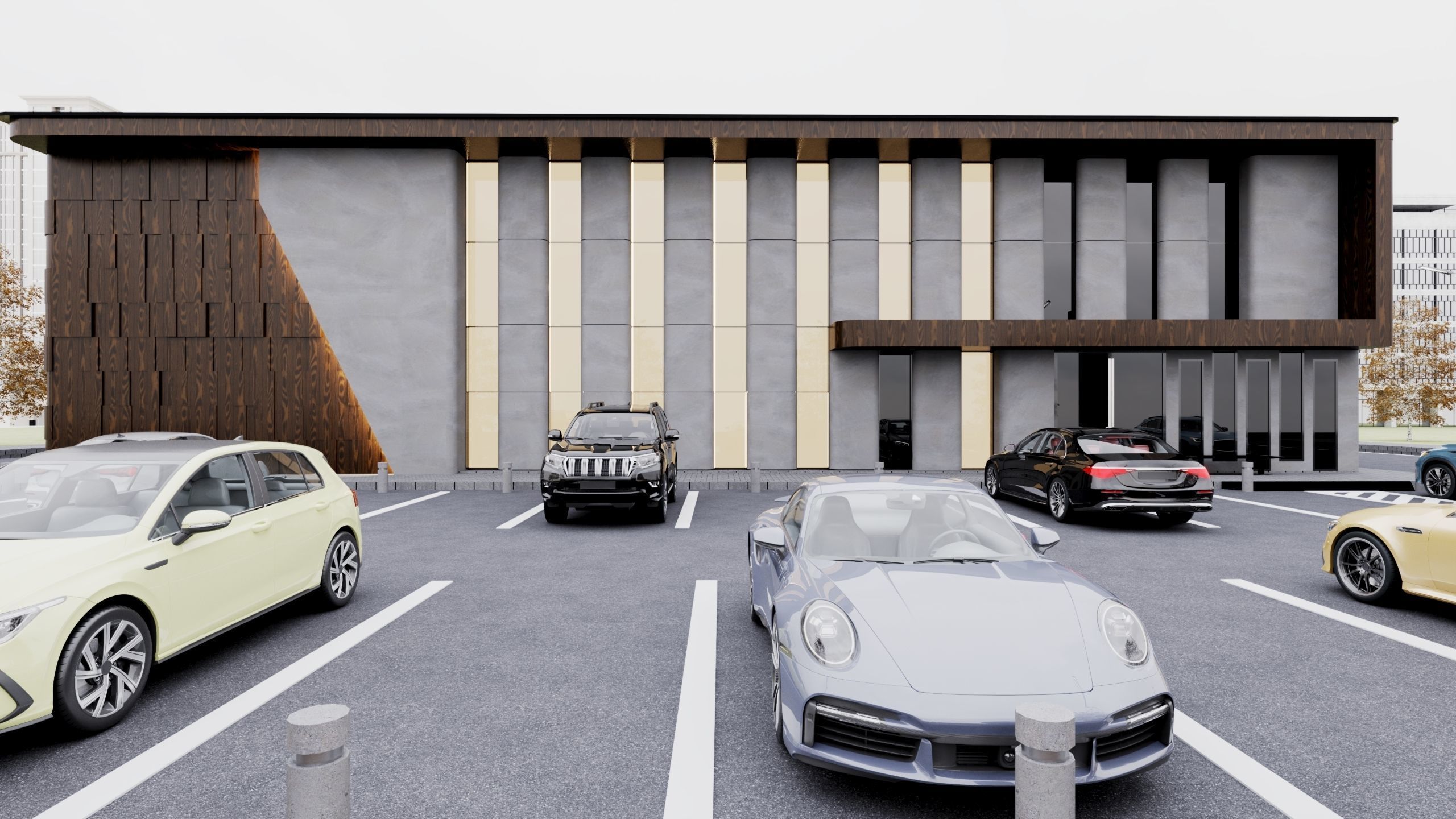 showroom and factory 3D model_11