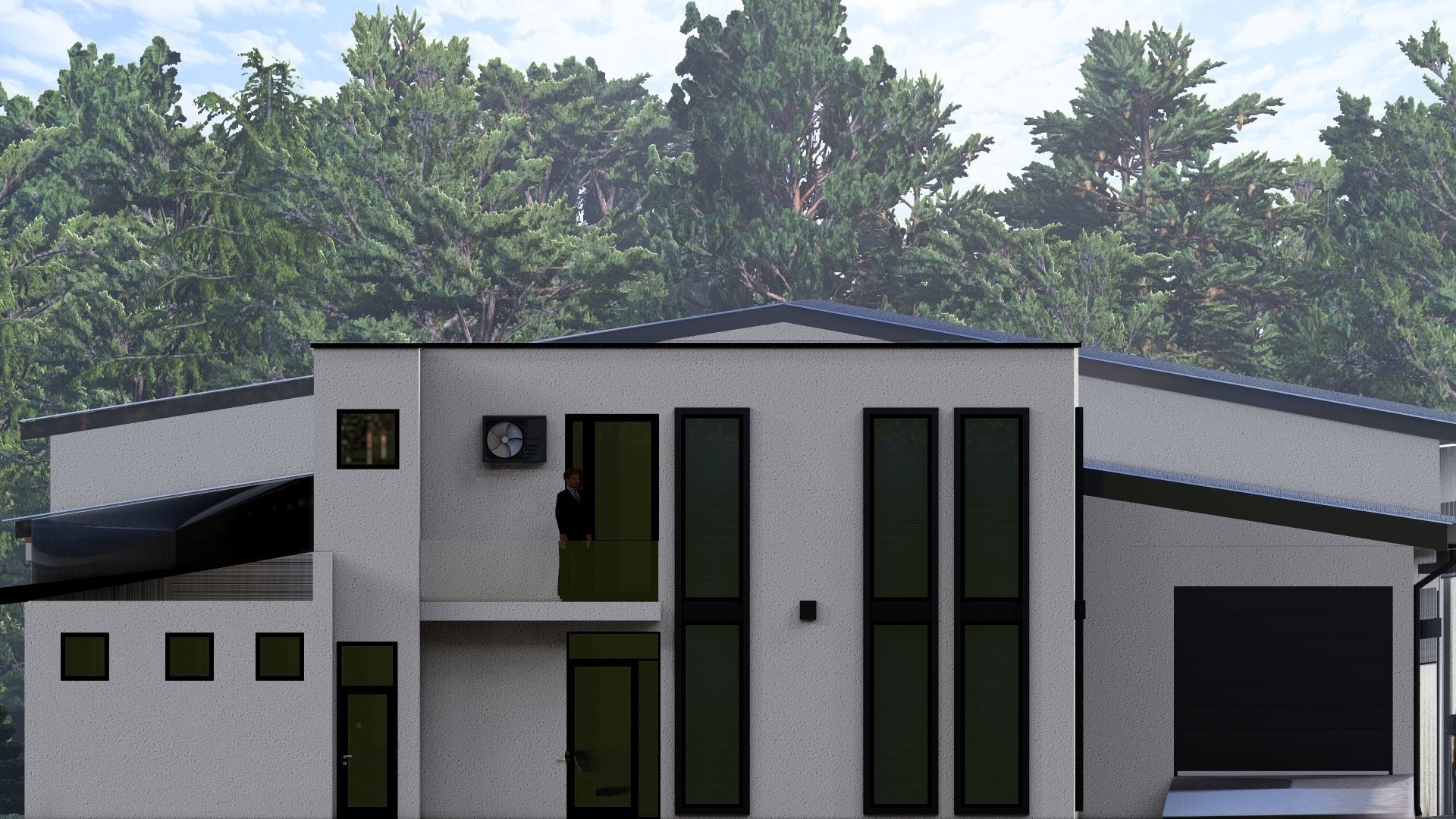 showroom and factory 3D model_7