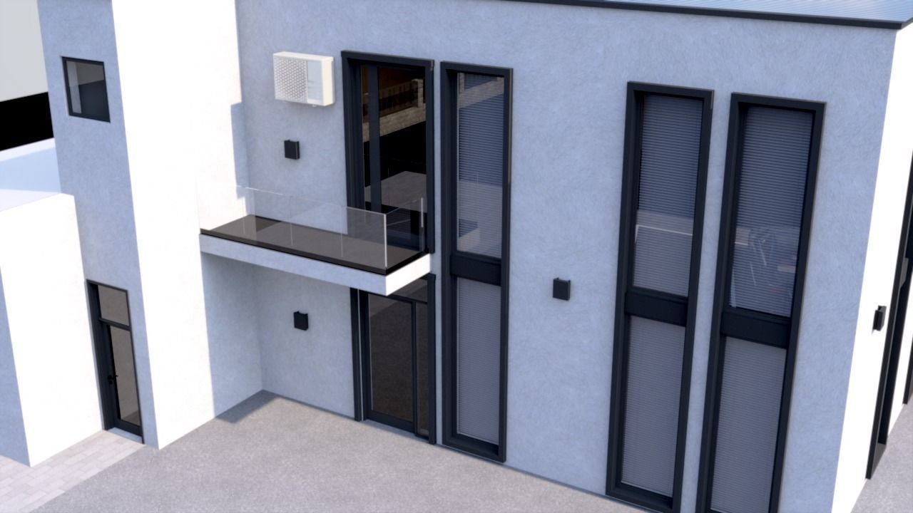 showroom and factory 3D model_1