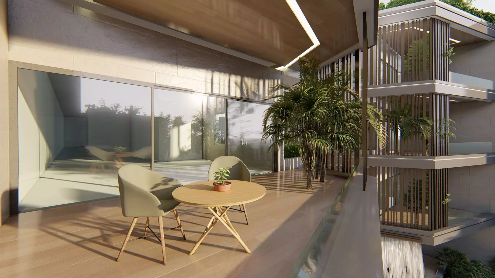 AK Residential Building Exterior Design 3D model_18