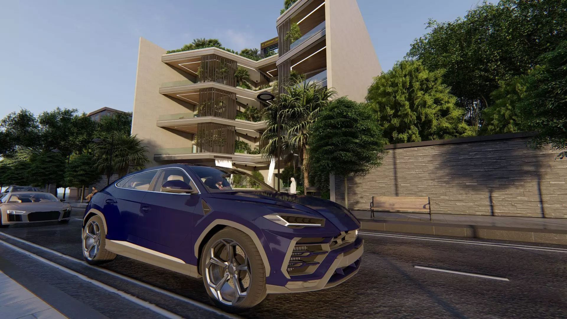 AK Residential Building Exterior Design 3D model_20