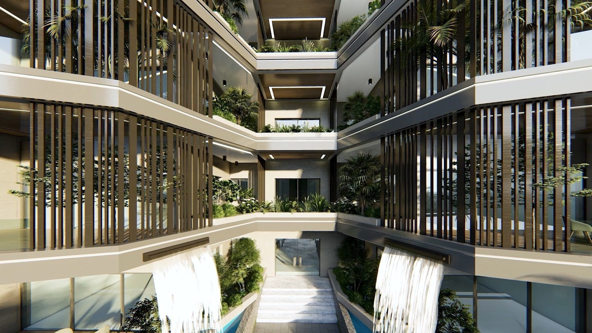 AK Residential Building Exterior Design 3D model_8