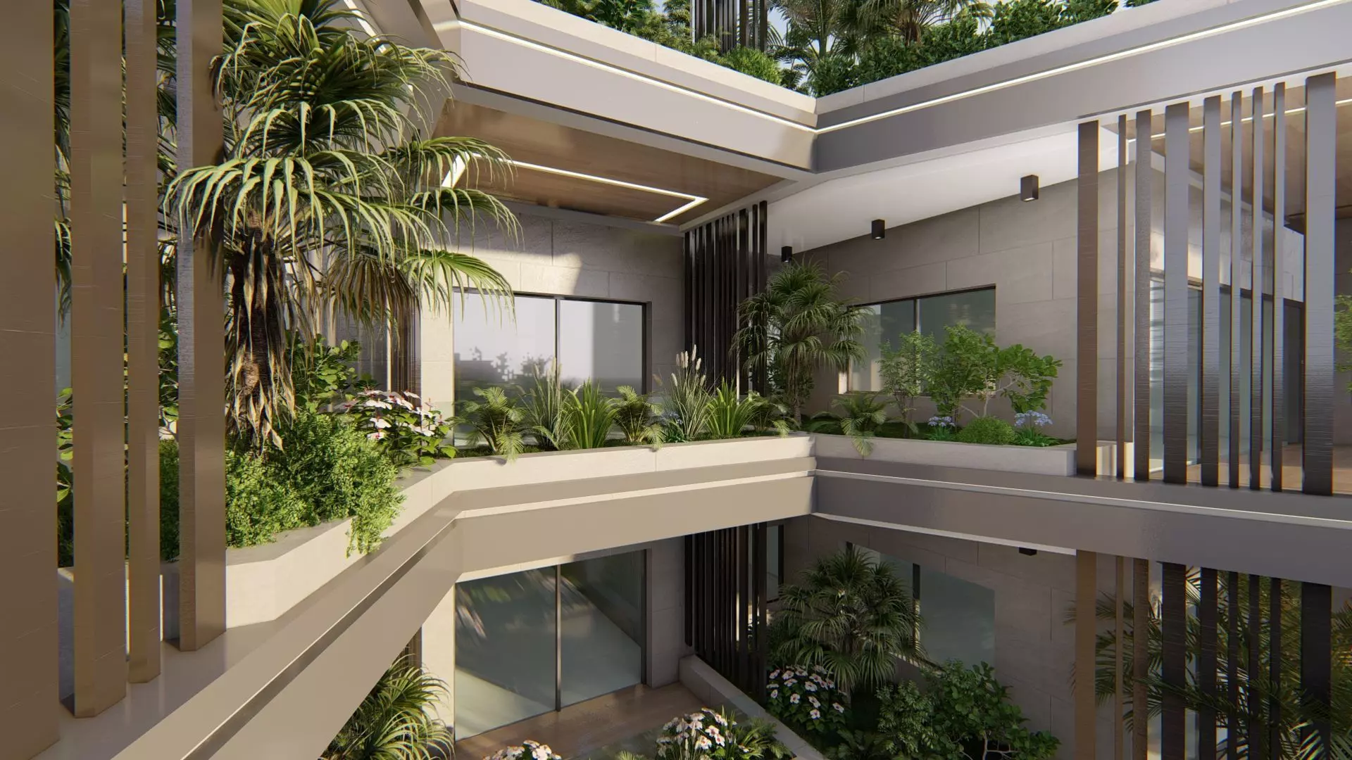 AK Residential Building Exterior Design 3D model_17