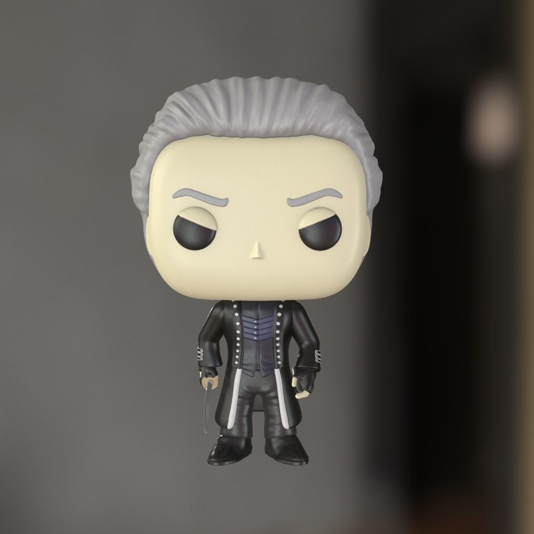 Funko Vergil - Devil May Cry 3D model 3D printable | CGTrader